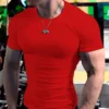 Slim Fit Fitness T Shirt (6)