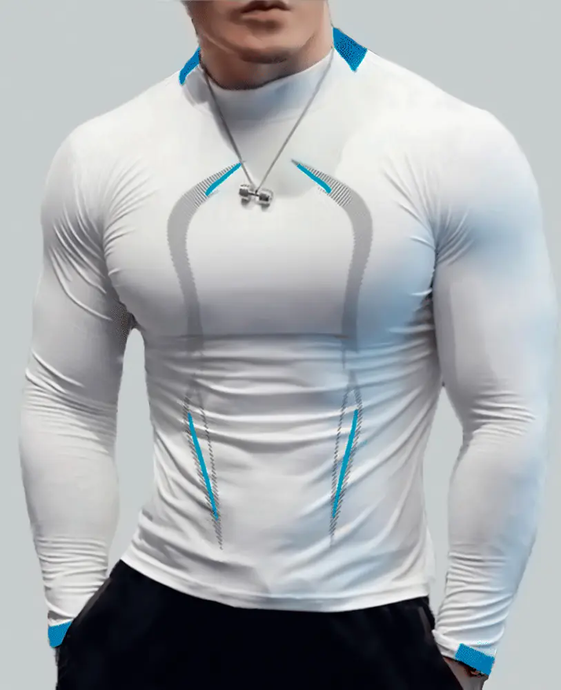 Men's Compression Sport Gym T Shirt (8)